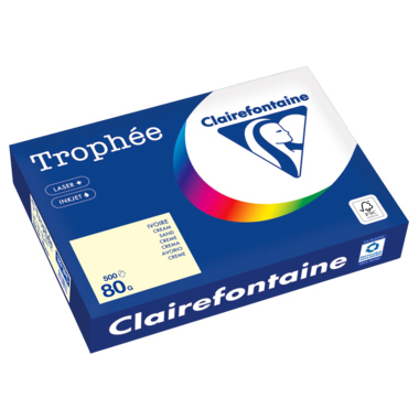 Kopierpapier Clairefontaine 1871C A4 80g sand 500 Blatt 
