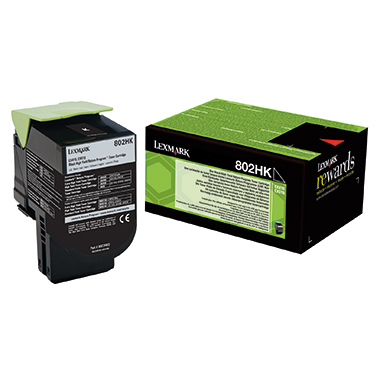 Toner LEXMARK 80C2H black 