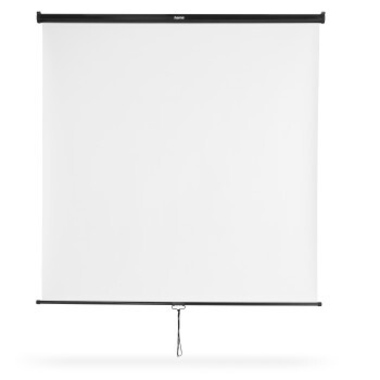 Rollo Leinwand Hama 175x175cm weiß 2In1 00021576