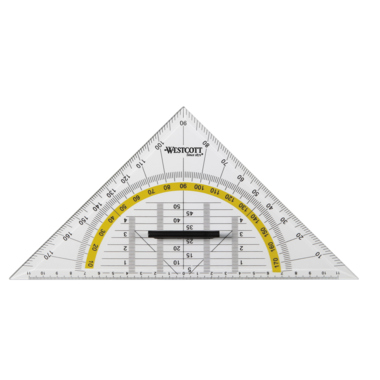 Geodreieck ACME 25 cm mit Griff 