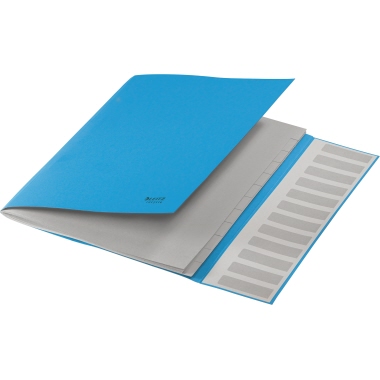 Ordnungsmappe Leitz 3915 A4 PP 12F blau recycle