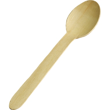 Einweglöffel aus Holz 