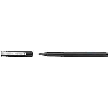 Tintenroller Castell 1405 UB120 schwarz Uniball, micro, 0,3mm