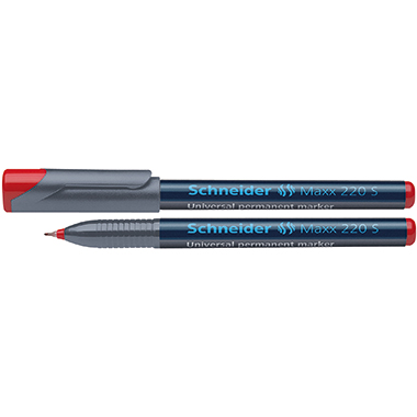 OHP-Marker Schneider MAXX 220 S rot Permanent, 0,4mm
