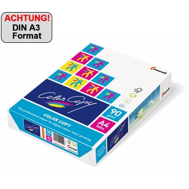 Kopierpapier Mondi Color Copy A3 280g weiß 150 Blatt