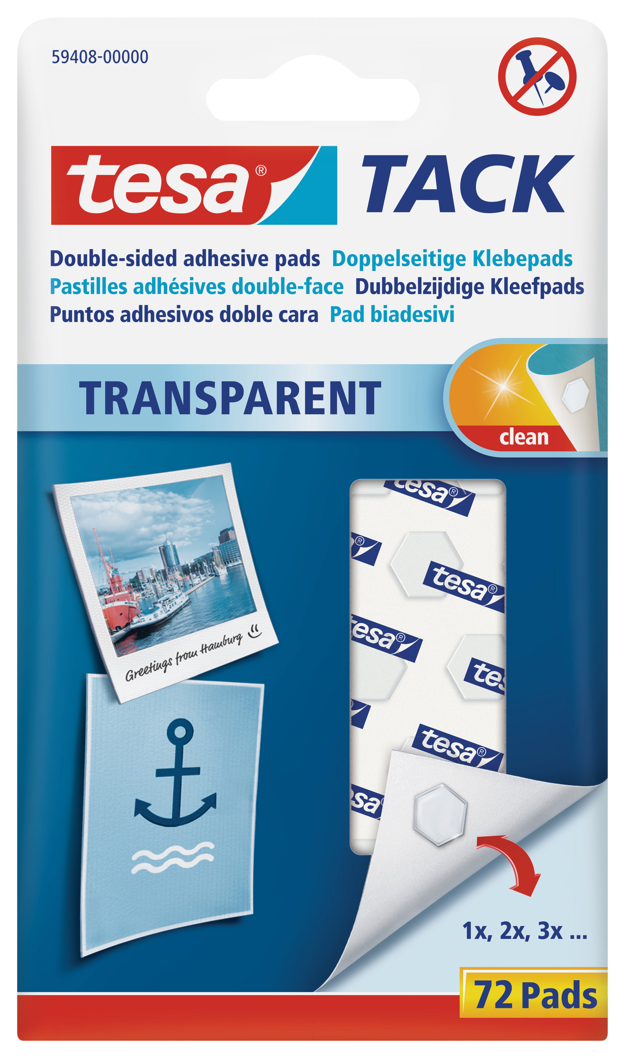 Klebepads Tesa Tack 59408 