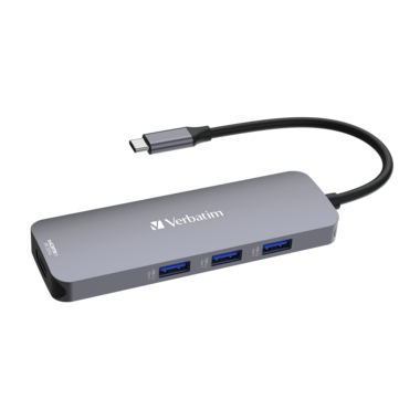 USB-C Hub Verbatim 32151 8-Port USB 3.2 Gen 1 Cmh-08