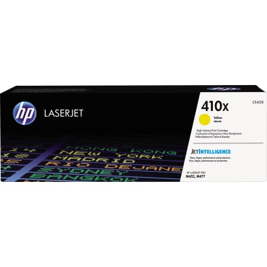 Toner HP 410X CF412X yellow 