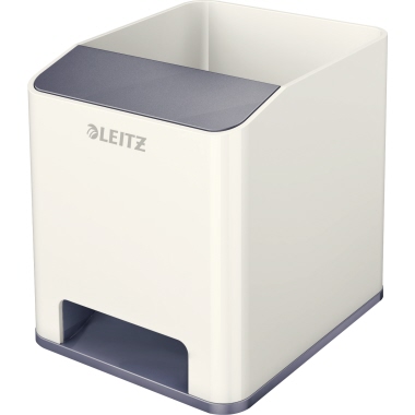 Stifteköcher Leitz 53631001 WOW ws/grau weiß/blau