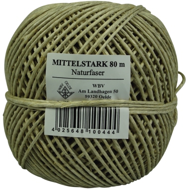 Bindfaden mittelstark 80m bis 15kg 