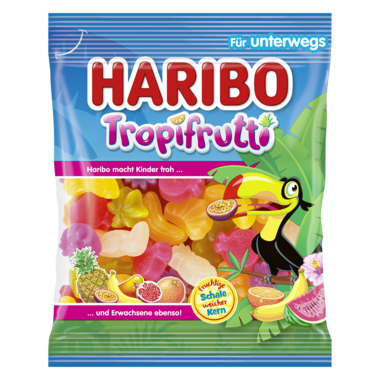 Fruchtgummi Haribo Tropifrutti 100g 389140