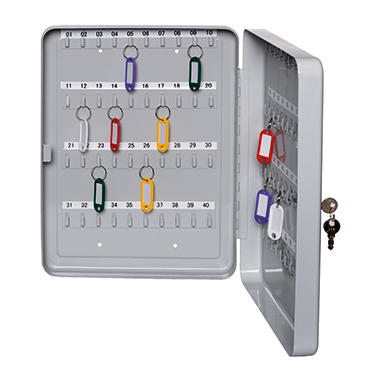 Schlüsselschrank Alco 893 lichtgrau Für 80 Schlüssel