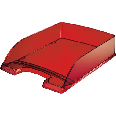Briefkorb Leitz 5226 rot-transparent 
