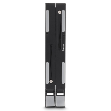 Laptop-Stand Hama 126816 Light sw 12-Stufig,Neigb.,Faltb.,Bis 40cm (15,6")