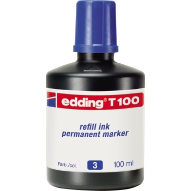 Nachfülltusche Edding T100 100ml blau 