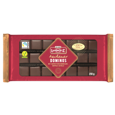 Gebäck Lambertz Dominos 24701 Zartbitter 250g