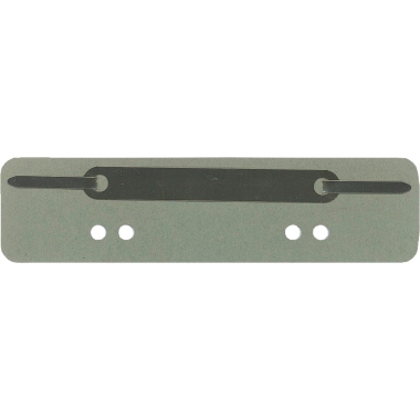 Heftstreifen 3,5x15cm Karton grün Metall-Deckleiste 25 Stück