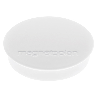 Magnet Magnetoplan 1664200 30mm weiß Oplan