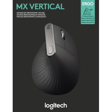 Mouse Logitech MX Vertikal schwarz 
