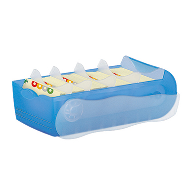 Karteibox Han 997 Croco A7quer blau Für 900 Karten Karteibox Han 997 Croco A7quer blau Für 900 Karten