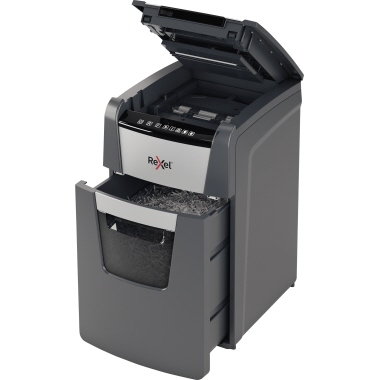 Aktenver. REXEL 2020130M P5 2x15mm 44L Auto Optimum Autofeed+ 130m schwarz