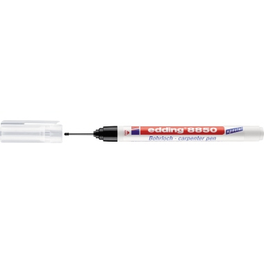 Bohrloch/carpenter pen Edding 8850 schw Schwarz