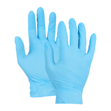 Einmalhandschuhe Nitril S blau latexfrei Spenderbox a 100 Stück