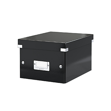 Archivbox Leitz C&S 6043 A5 schwarz 21,6 x 28,2 x 16cm