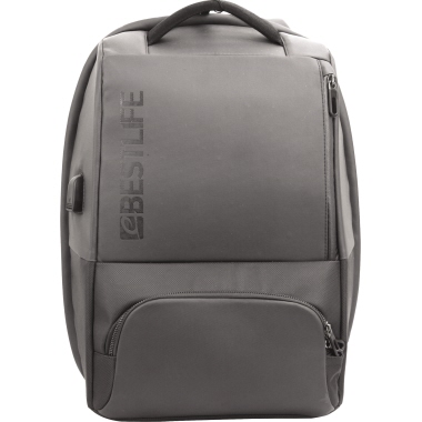 Rucksack Bestlife 15,6 diebstahlsicher 15,6 Grau