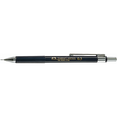 Druckbleistift Castell 1306 0,5mm schw Tk-fine, Arz