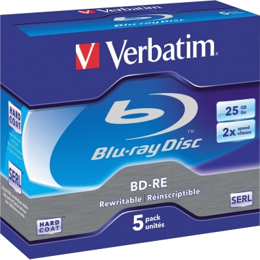 BD-RE Verbatim 43615 1-2x 25GB Blue-ray