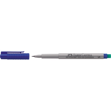 OHP-Marker Castell 1524 S blau Multimark, Nonpermanent, 0,4mm