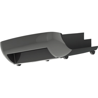 Abfallbehälter Leitz 5166 f. Locher 5182 dunkelgrau