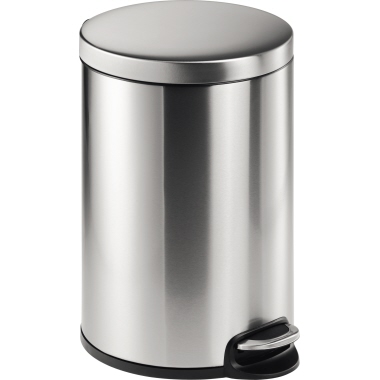 Tretabfallsammler Durable 340223 20L Edelstahl Silber Metattic