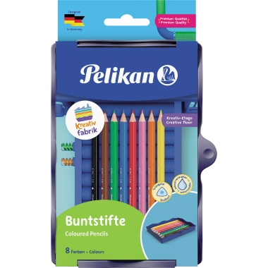 Farbstift Pelikan Kreativfabrik 8er Etui sortiert
