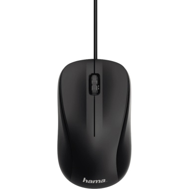 Maus Hama MC-300 Kabel Schwarz Maus Hama MC-300 Kabel Schwarz