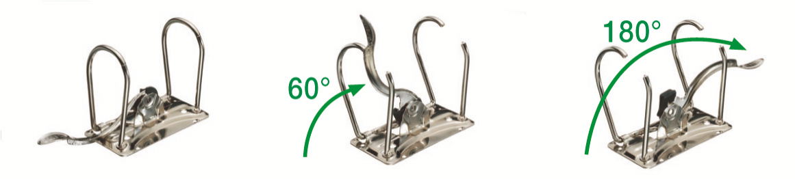 Ordner Leitz 1080 A4 80mm schwarz Pappe