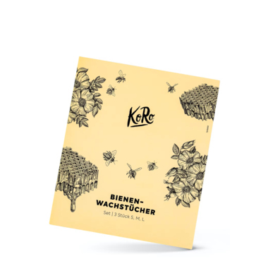 Bienenwachstücher Koro 3 Stück 