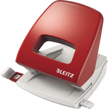 Locher Leitz 5005 rot 2,5mm, 25 Blatt