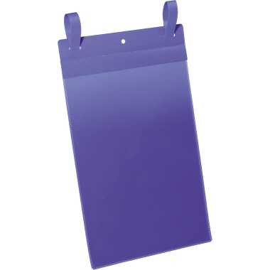 Gitterboxt. Durable 175007 A4 hoch blau Gitterboxtasche , Mit Lasche, Aus Pp, Sc