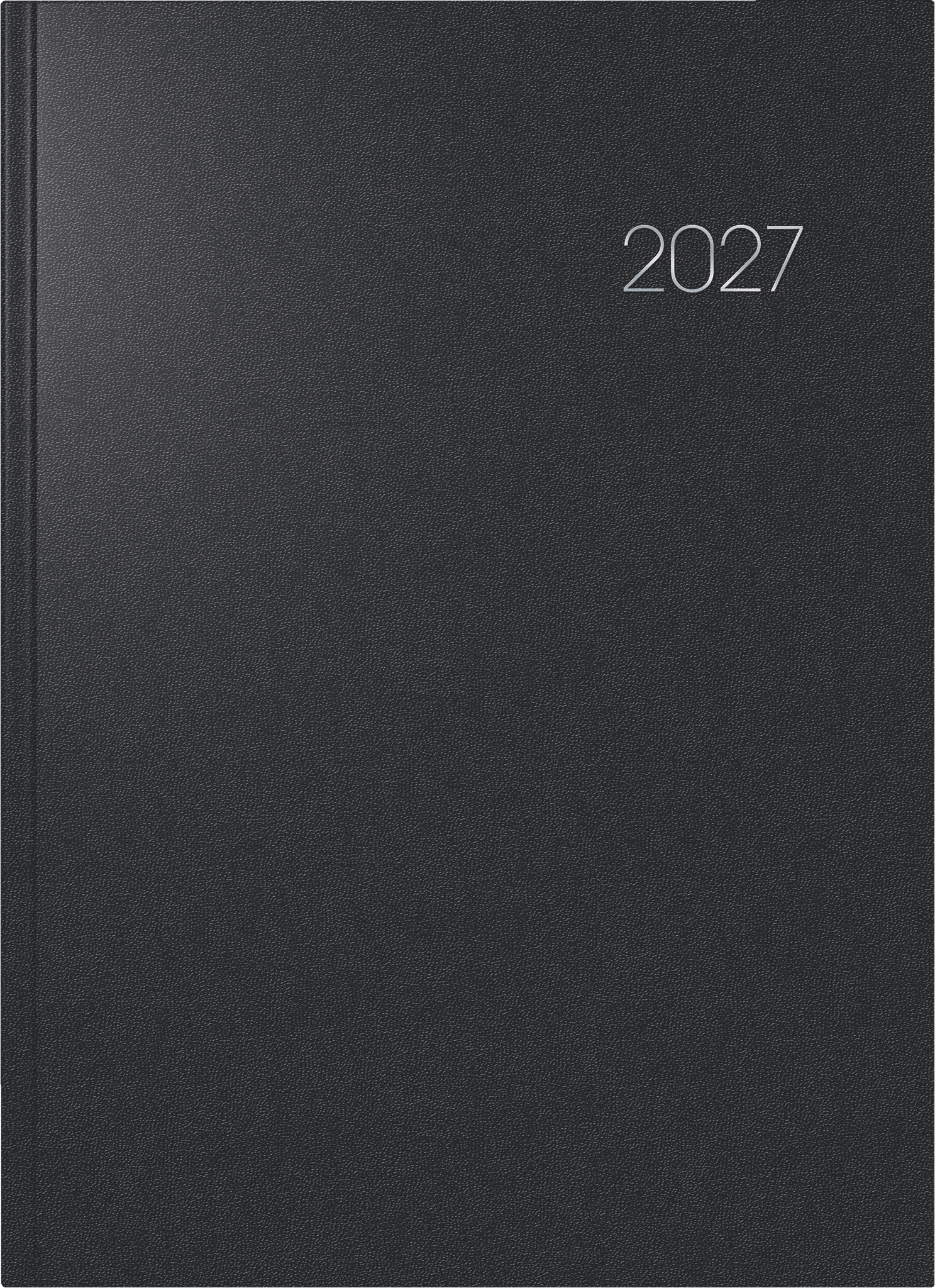 Buchkalender 78760 A4 1S/1T schwarz 416 Seiten Balacron-einband