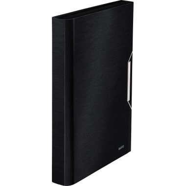 Projektmappe Leitz 3957 Style 6F PP schw Schwarz