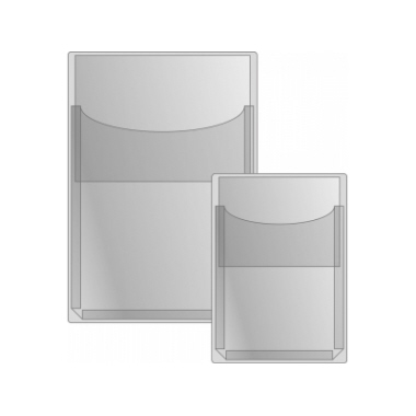 Selbstklebetasche A4 transparent Mit Dehnfalte