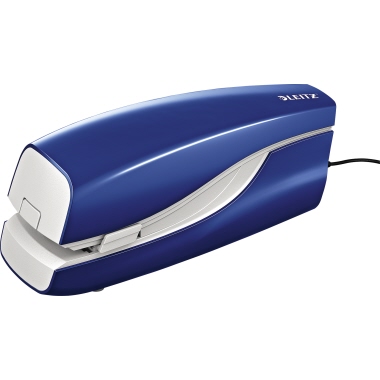 Heftgerät Leitz 5533 elektrisch blau Mit Netzadapter