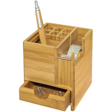 Tischorganizer Wedo 611707 Bambus braun incl. Abroller