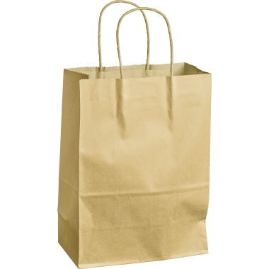 Papiertragetasche 30108497 XS braun 180 x 80 x 240 mm, Traglast 5kg