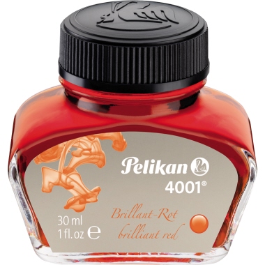 Tintenglas Pelikan 4001 30ml rot 