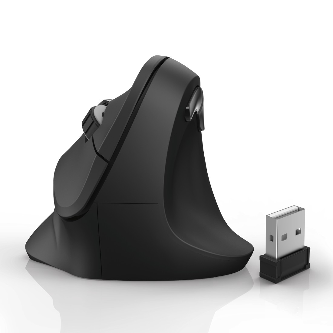 Mouse Hama Vertikal Ergonomisch schwarz Funk