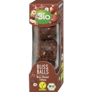 Bliss Balls dmBio Nuss-Nougat 60g 