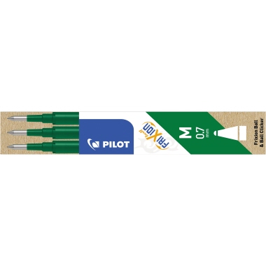Tintenrollermine PILOT FriXion 2261 BLS-FR7 grün 0,4mm 3er-Set